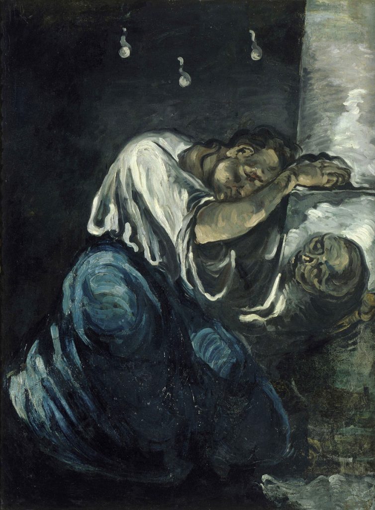Paul Cézanne, La Douleur (Sorrow), 1868-1869, Musée d’Orsay, Paris, France.