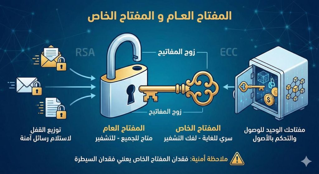 ما هو المفتاح العام؟